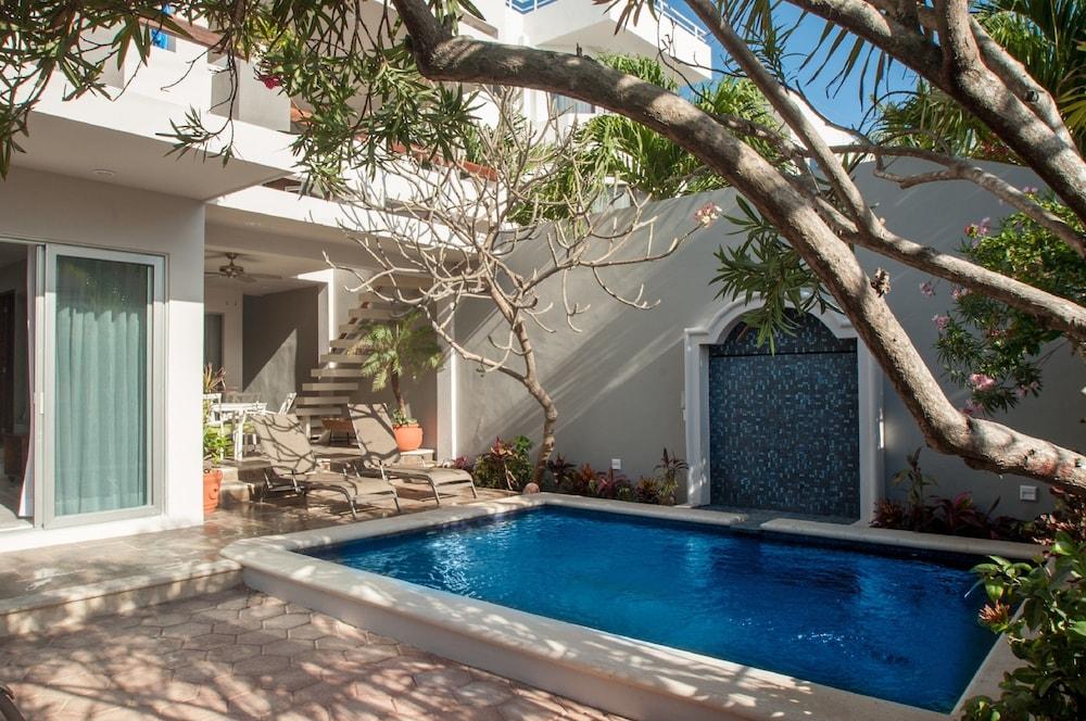 הוילה פוארטו מורלוס Casa Agua Azul מראה חיצוני תמונה
