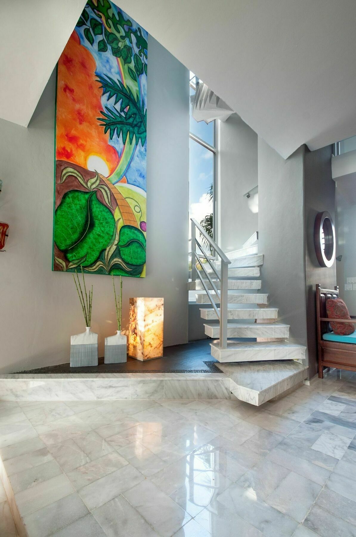 הוילה פוארטו מורלוס Casa Agua Azul מראה חיצוני תמונה