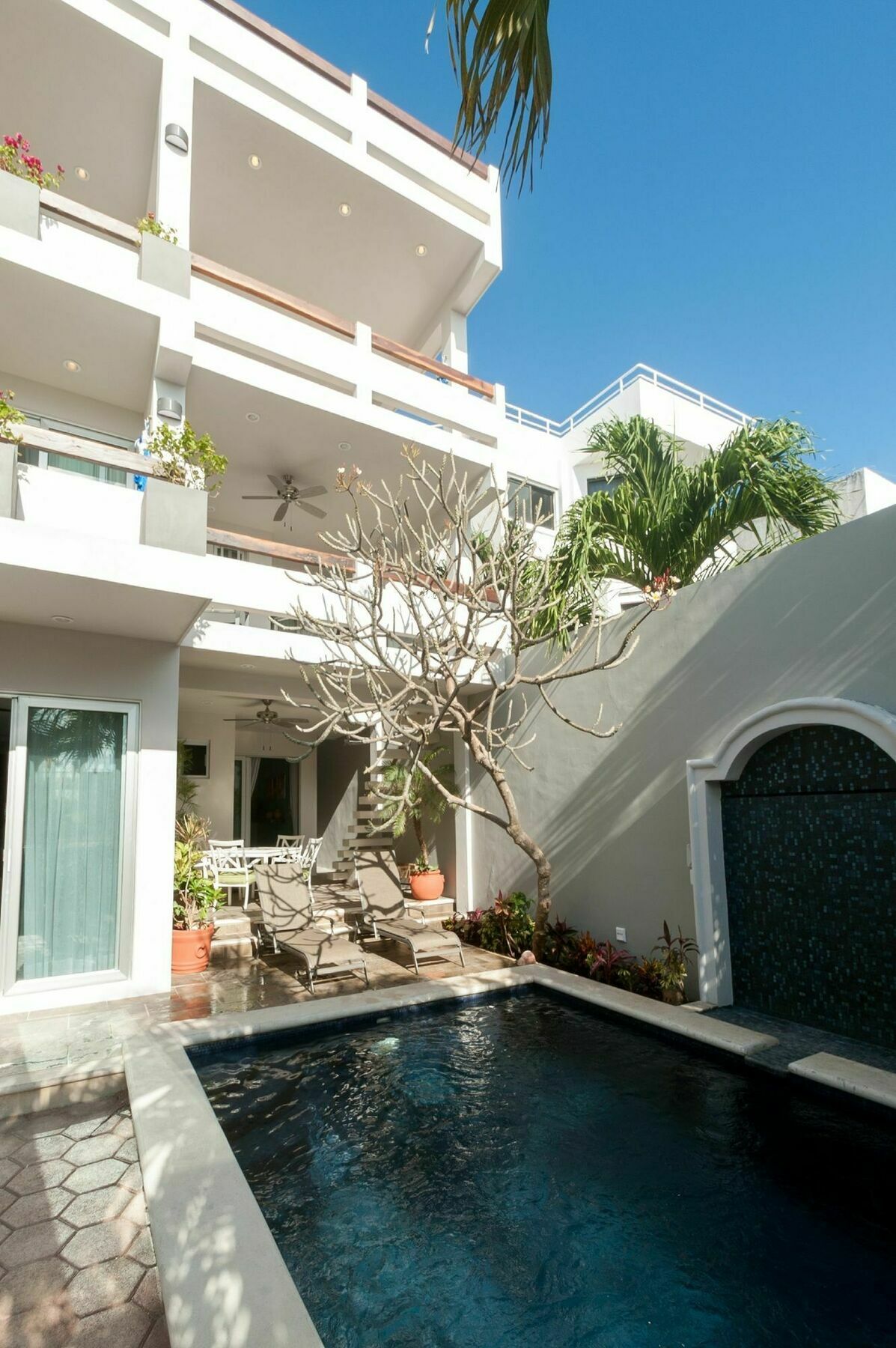 הוילה פוארטו מורלוס Casa Agua Azul מראה חיצוני תמונה